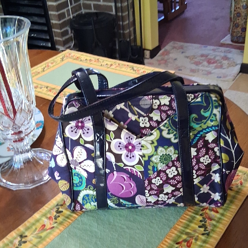 Vera Bradley Multicolor Floral Satchel